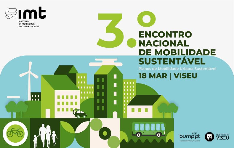 IMT organiza o 3º Encontro Nacional de Mobilidade Sustentável em Viseu