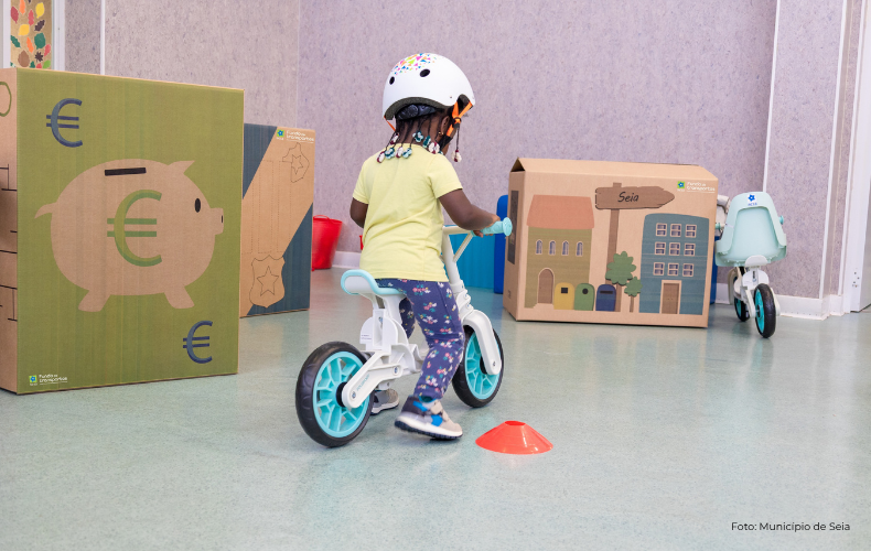 IMT destaca boa prática de mobilidade sustentável para crianças