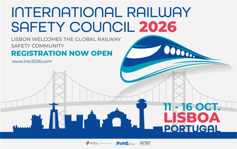 IMT destaca abertura das inscrições para o International Railway Safety Conference 2026, em Lisboa