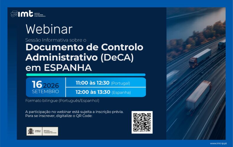 Webinar esclarece obrigatoriedade do Documento Eletrónico de Controlo Administrativo em Espanha (DeCA)
